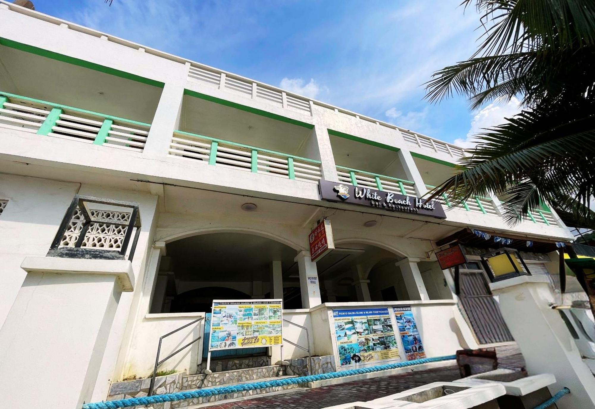 ไวท์บีช โฮเต็ล บาร์ แอนด์ เรสเตอรองต์ Hotel ปูแอร์โตกาเลรา ภายนอก รูปภาพ